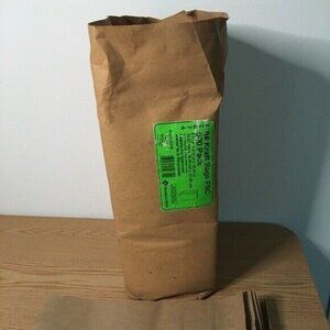 New Bundle Of 100 Brown Paper Bags Lunch School Bags Popcorn Bags Etc